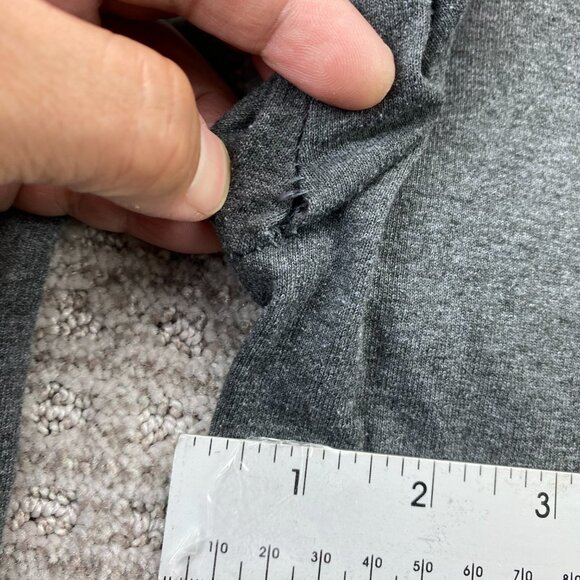 Metal MULISHA Shirt Men Large L Gray Long Sleeve Tee Skull Logo Streetwear Tee - Picture 9 of 10